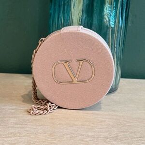 GWP Valentino Blush Round Mini Pouch